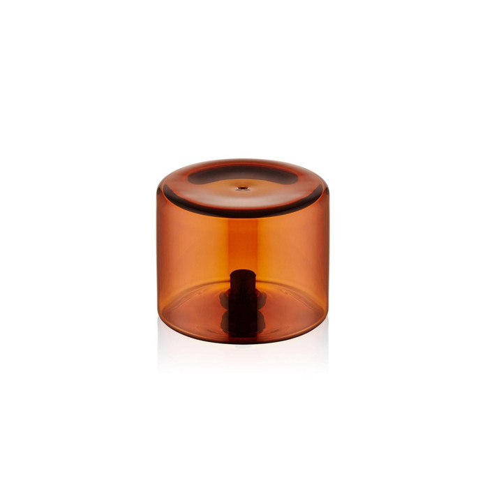 The Mia Yuvarlak Tuzluk Biberlik 2li Set Amber 6x5 Cm