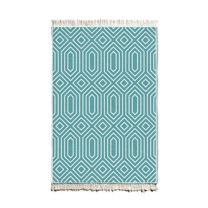 The Mia Kilim Çift Taraflı Green 120x80 Cm