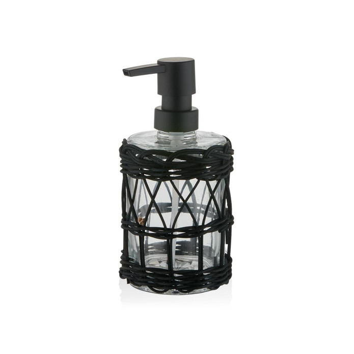 The Mia Rattan Sıvı Sabunluk Siyah 330 Ml