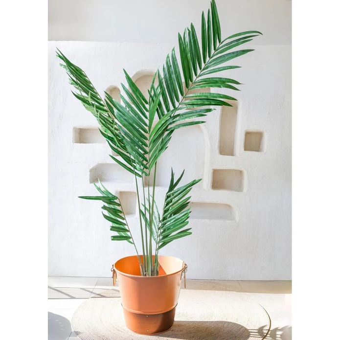 The Mia Kentia Palmiyesi Yapay Ağaç Yeşil 6 Dallı 210 Cm