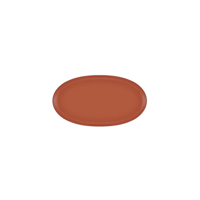 The Mia Cotta Limoges Oval Servis Terracota 34x17 Cm