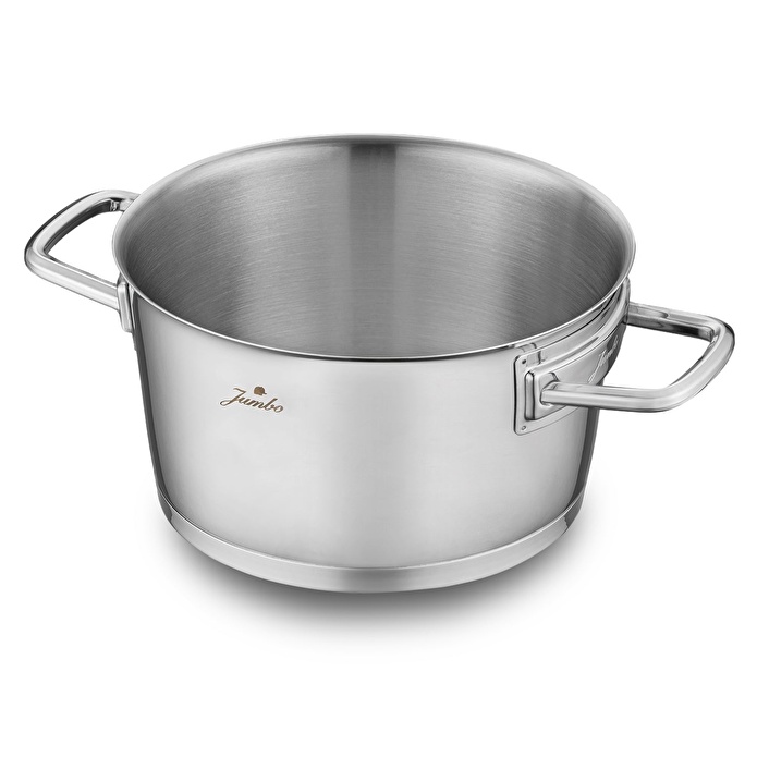 Jumbo Felix 8 Parça İndüksiyon Tabanlı Çelik Tencere Seti