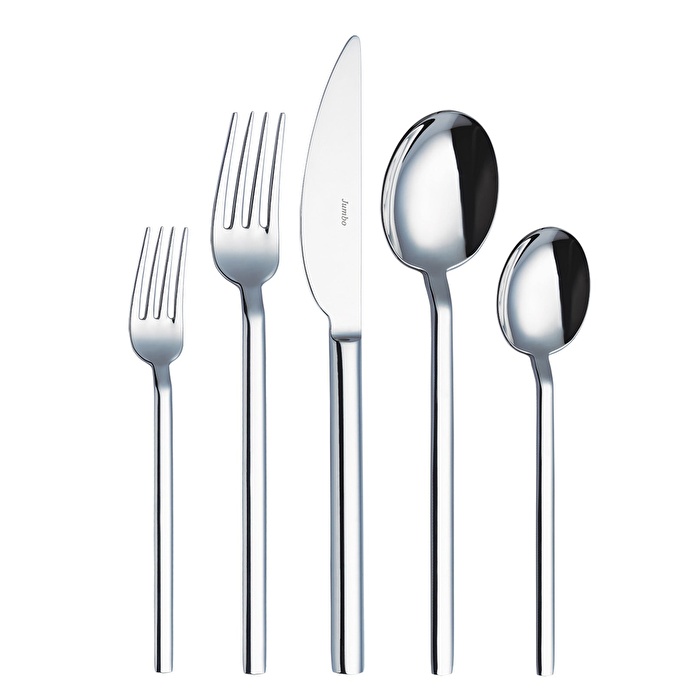 Jumbo 8100 Mat 12 Kişilik 84 Parça Çatal Kaşık Bıçak Takımı