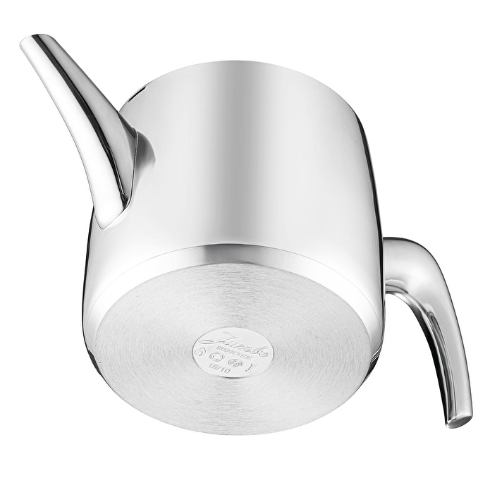 Jumbo 6500 Cam Demlikli Full Metal Sap İndüksiyon Tabanlı Çaydanlık