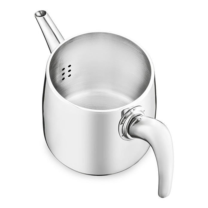 Jumbo 6500 Cam Demlikli Full Metal Sap İndüksiyon Tabanlı Çaydanlık