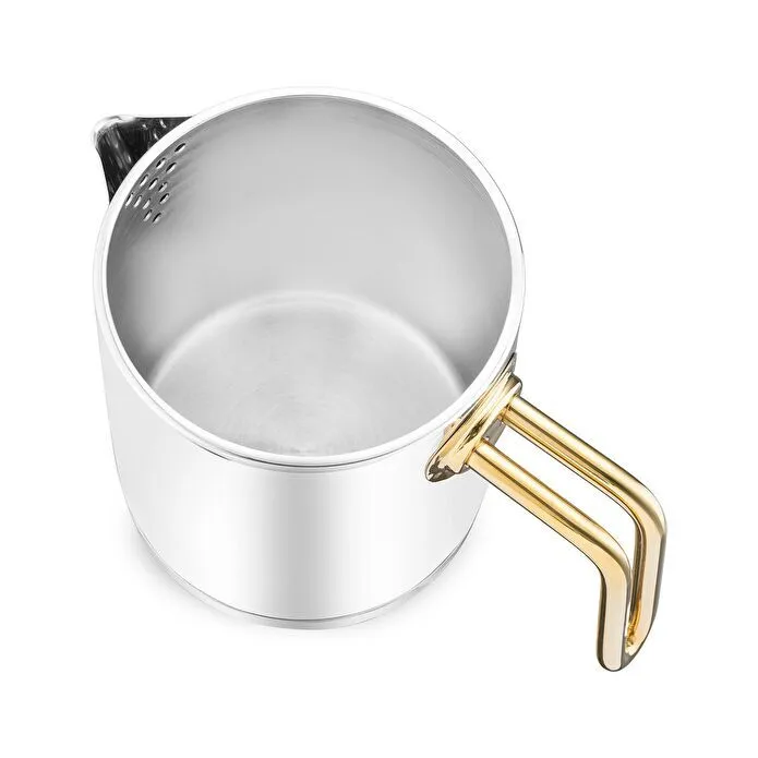 Jumbo Metalix Titanyum Gold İndüksiyon Tabanlı Midi Çaydanlık