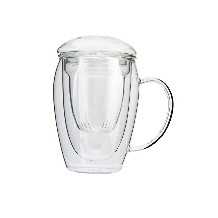 Jumbo Glory Double Wall Bitki Çay Bardağı 280 ml