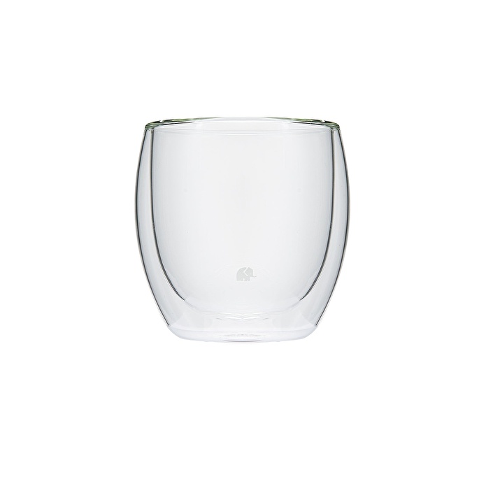 Jumbo Glory Double Wall Çift Cidarlı 2'li Oval Bardak - 250 ml