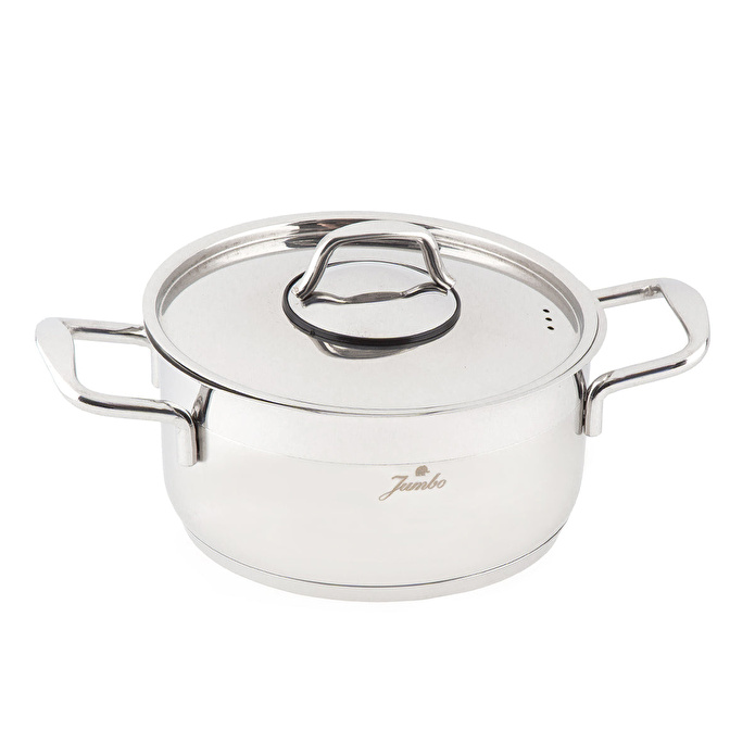 Jumbo Myra 8 Parça İndüksiyon Tabanlı Çelik Tencere Seti