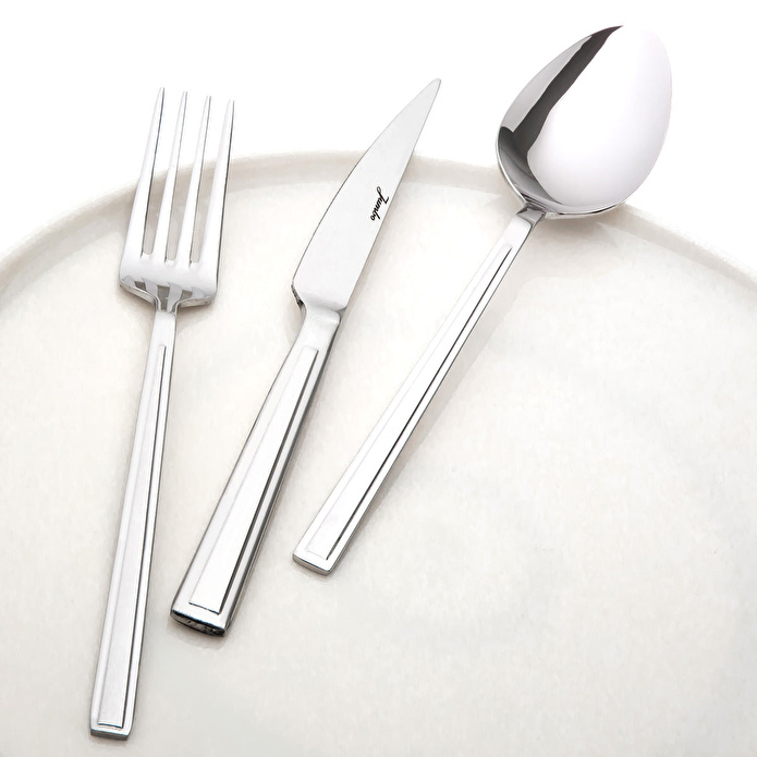 Jumbo Athena 18 Parça 6 Kişilik Yemek Çatal Kaşık Bıçak Takımı