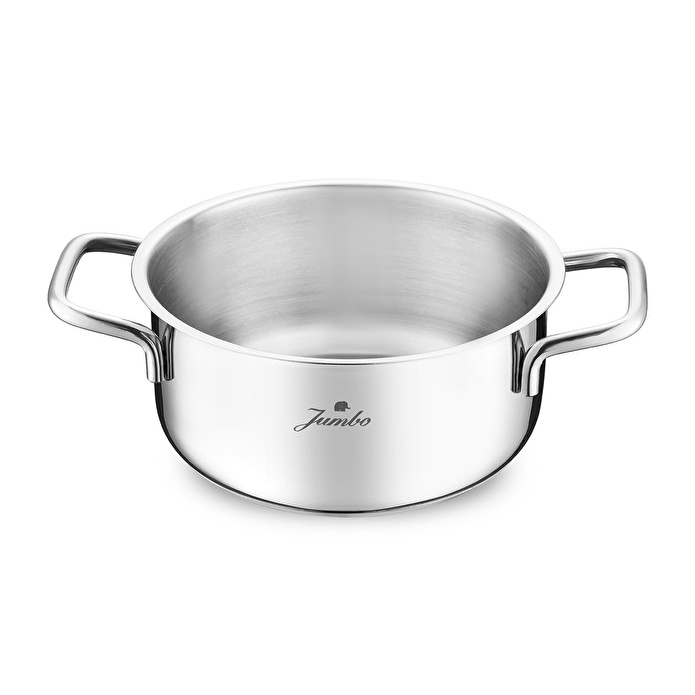 Jumbo Lyon 4 Parça İndüksiyon Tabanlı Çelik Midi Tencere Seti