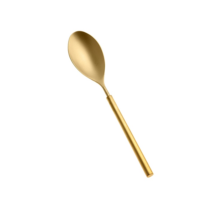 Jumbo 6000 Roller Titanyum Mat Gold 12 Kişilik 84 Parça Çatal Kaşık Bıçak Takımı