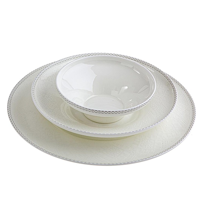 Jumbo Mona 61 Parça 12 Kişilik Yemek Takımı