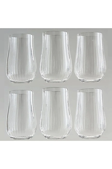 Jumbo Tulipa Tumbler Optikli Bardak Takımı 350 ml
