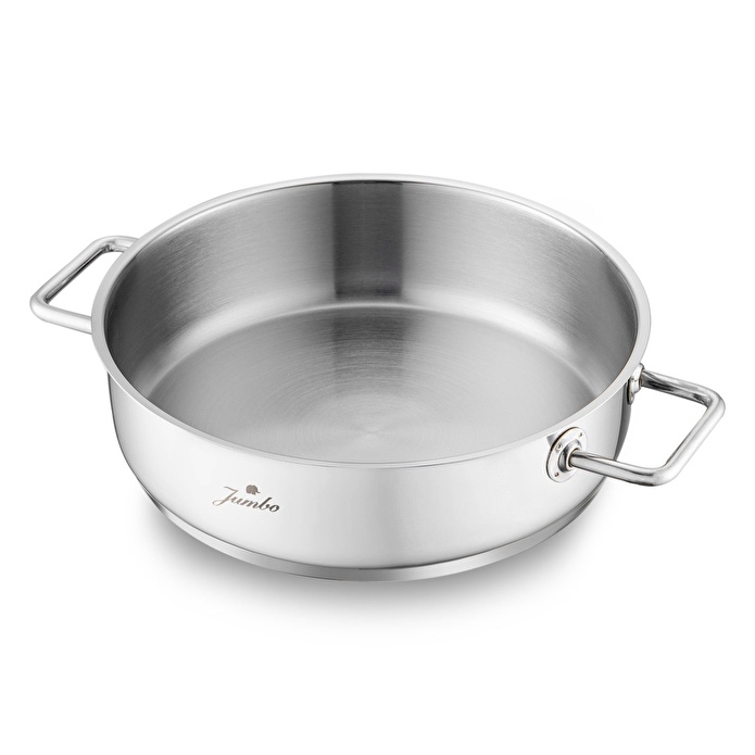 Jumbo Palermo 7 Parça İndüksiyon Tabanlı Çelik Tencere Seti