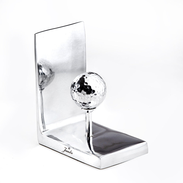 Jumbo Golf Dekoratif Top Ve Sopası Kitap Tutucu