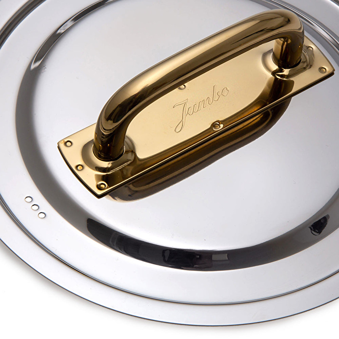 Jumbo Metalix Titanyum Gold İndüksiyon Tabanlı 8 Parça Tencere Seti