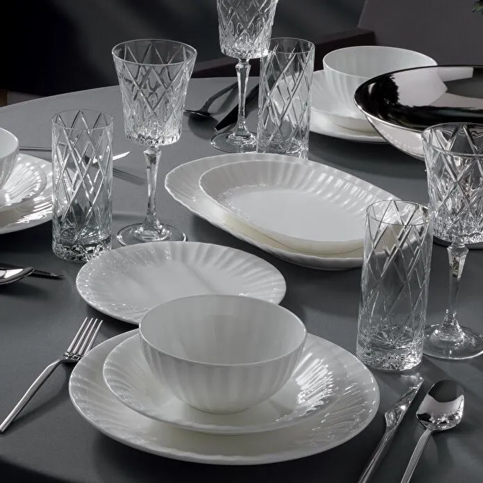 Jumbo Claro 26 Parça 6 Kişilik Yemek Takımı