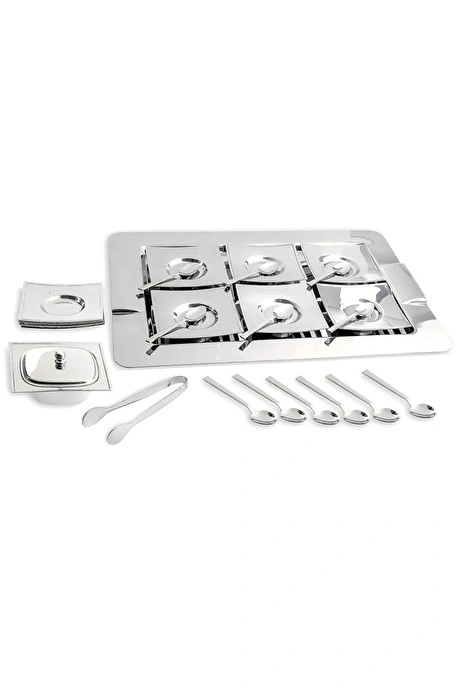 Jumbo Danica 28 Parça Krom Çay Seti