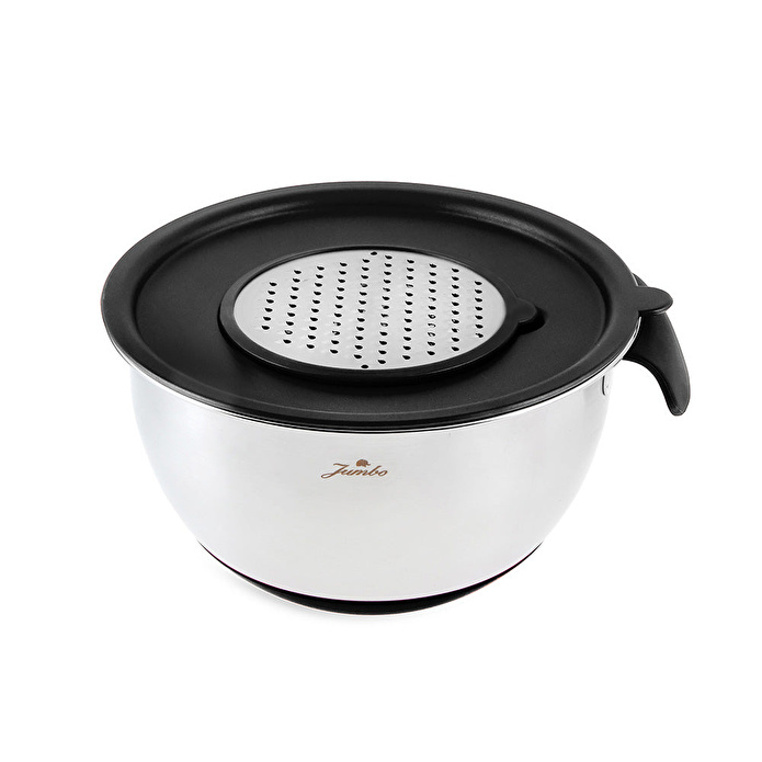 Jumbo Globe Plus 3'lü Siyah Saklama Kabı