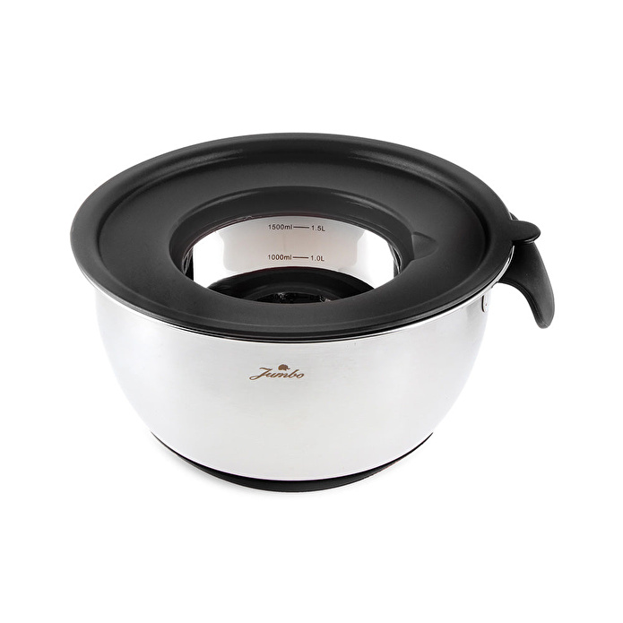 Jumbo Globe Plus 3'lü Siyah Saklama Kabı