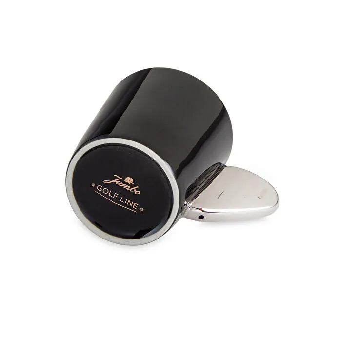 Jumbo Golf Line Club Siyah Espresso Fincanı 125 ml