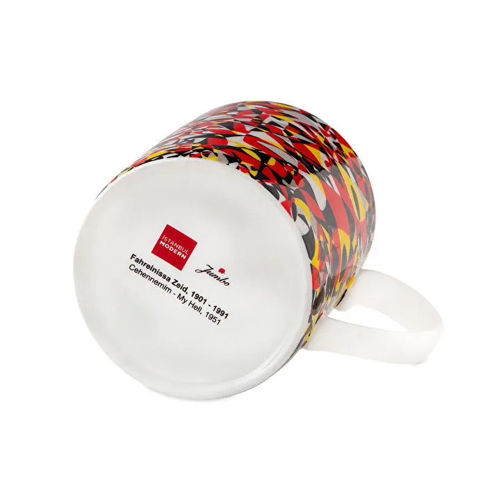 Jumbo X İstanbul Modern Fahrelnisa Zeid-Cehennemi Mug