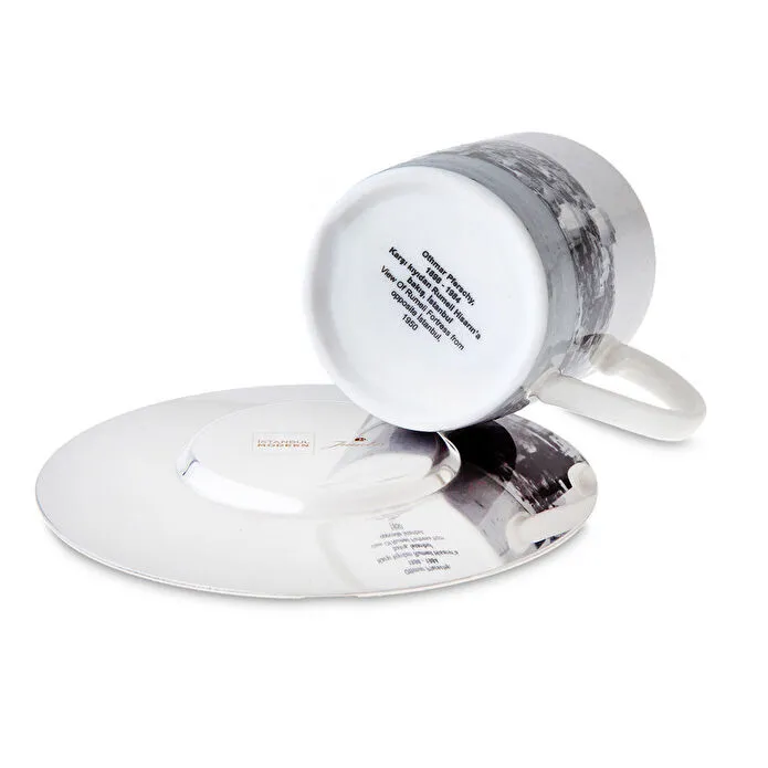 Jumbo X İstanbul Modern Othmar Pferschy-Karşı Kıyıdan Rumeli Hisarın’a Bakış 2 Kişilik Kahve Fincan Takımı