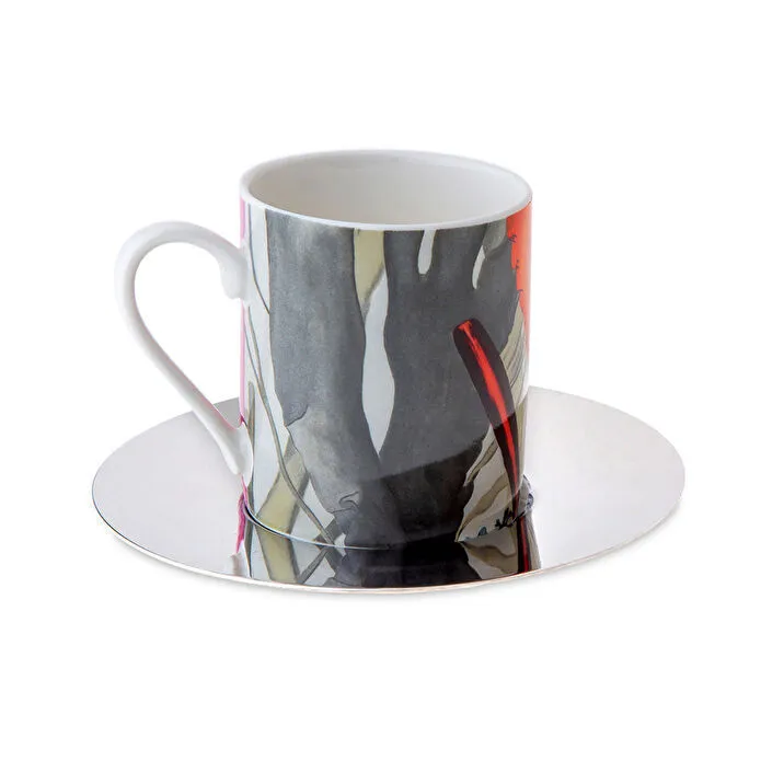 Jumbo X İstanbul Modern Erol Eskici-Field Of Study 2 Kişilik Kahve Fincan Takımı