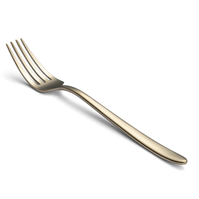 Jumbo 9400 Şampanya 84 Parça 12 Kişilik Çatal Kaşık Bıçak Seti