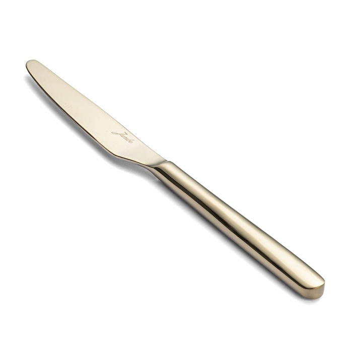 Jumbo 9400 Şampanya 84 Parça 12 Kişilik Çatal Kaşık Bıçak Seti