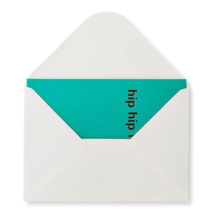 Flying Tiger Copenhagen Yeşil Hip Hip Hooray Kart