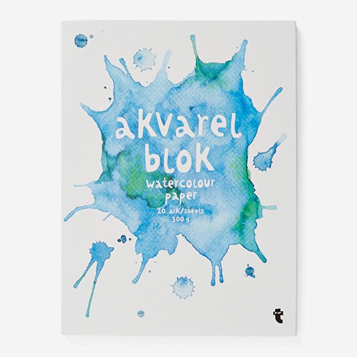 Flying Tiger Copenhagen Suluboya Kağıdı 18 cm x 24 cm