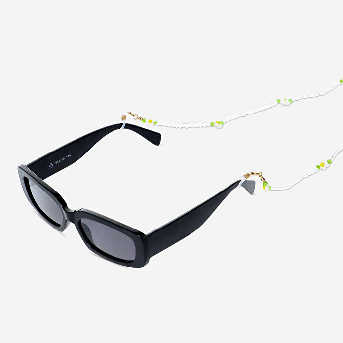 Flying Tiger Copenhagen Beyaz Boncuklu Gözlük Zinciri