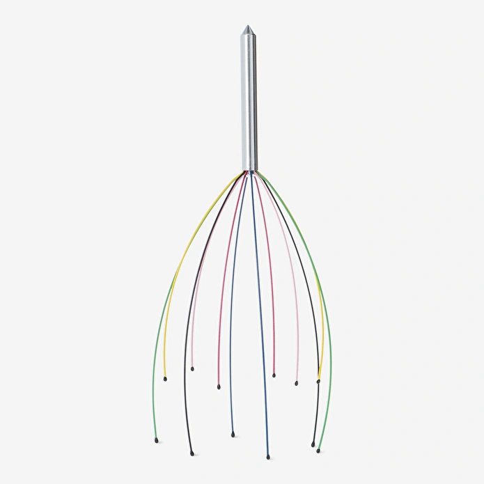 Flying Tiger Copenhagen Gümüş Rengi Baş Masaj Aleti