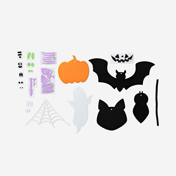 Flying Tiger Copenhagen Halloween Kendin Yap Hayvanlı Köpük Figürler