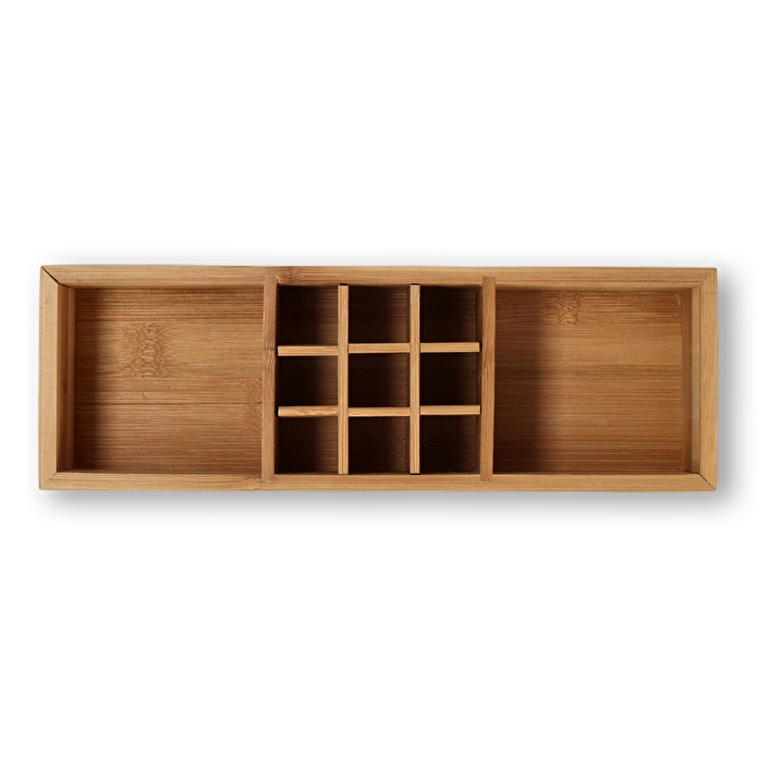 Flying Tiger Copenhagen 3 Ana Bölmeli Bambu Düzenleyici