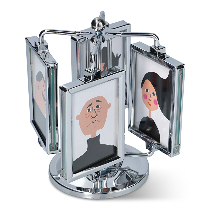 Flying Tiger Copenhagen 4'lü Gümüş Rengi Çerçeve