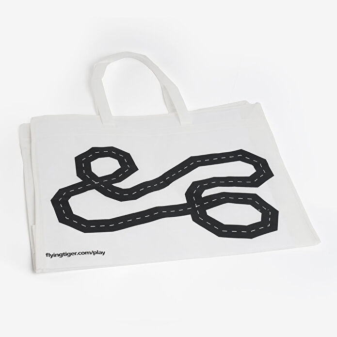 Flying Tiger Copenhagen Büyük Geri Dönüştürülmüş Polyester Çanta