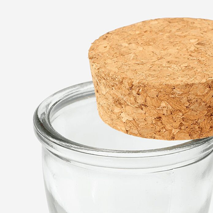 Flying Tiger Copenhagen Mantar Kapaklı Cam Karaf 680 ml