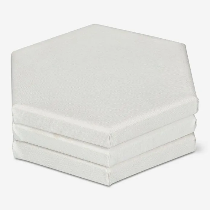 Flying Tiger Copenhagen 3'lü Altıgen Tuval Seti