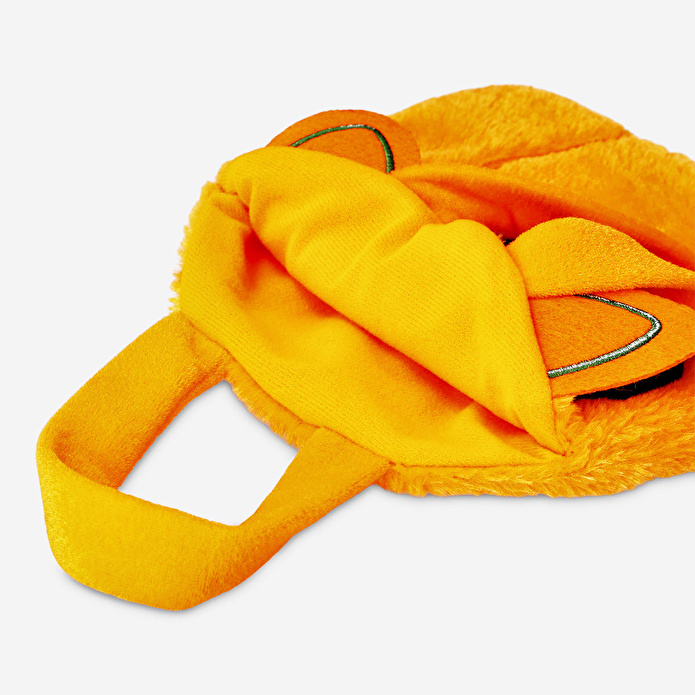 Flying Tiger Copenhagen Turuncu Peluş Balkabağı Çanta