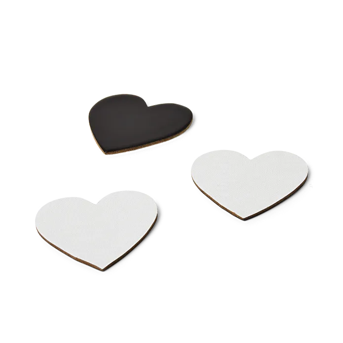 Flying Tiger Copenhagen 3'lü Mini Kalp Kanvas Seti