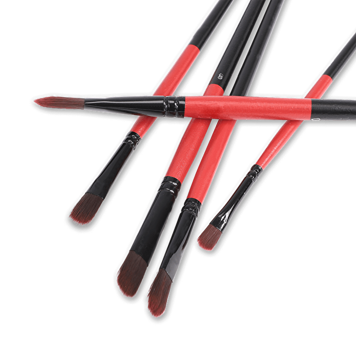 Flying Tiger Copenhagen 5'li Kalın Uçlu Fırça Seti