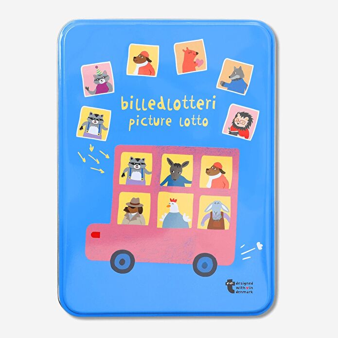 Flying Tiger Copenhagen Resimli Loto Oyunu