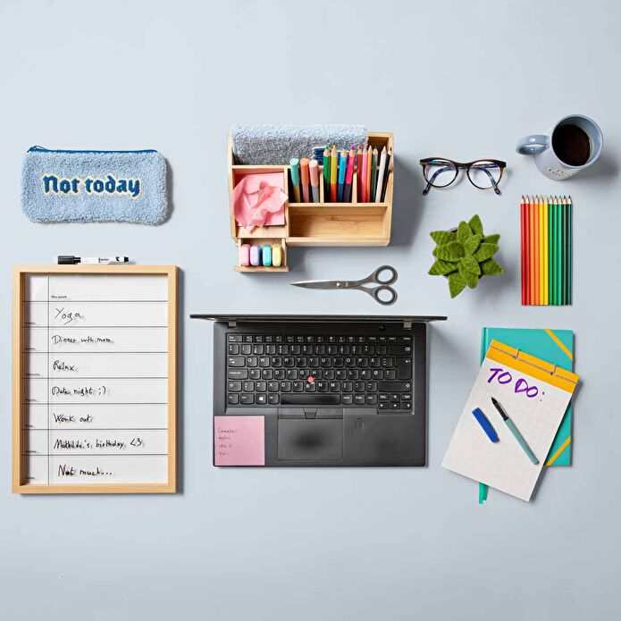 Flying Tiger Copenhagen Bambu Makyaj Malzemesi Düzenleyici