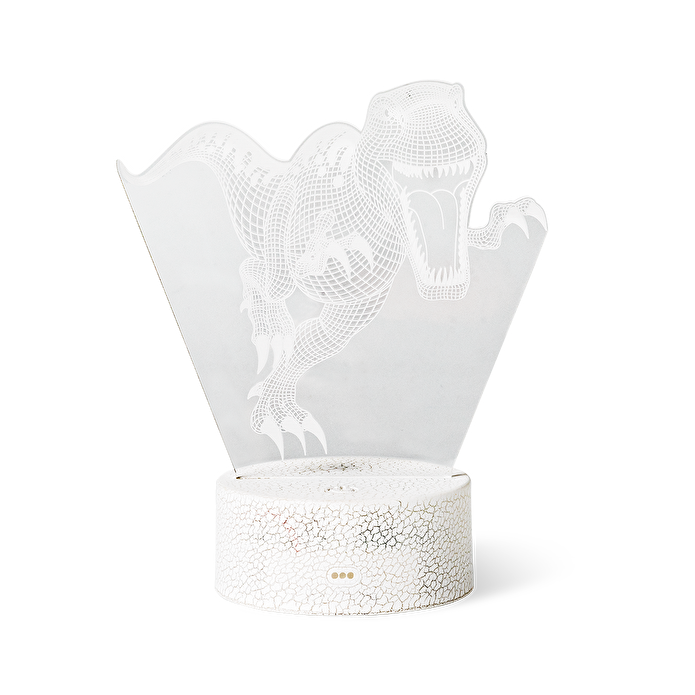 Flying Tiger Copenhagen 3D Dinozor Renk Değiştiren Lambası