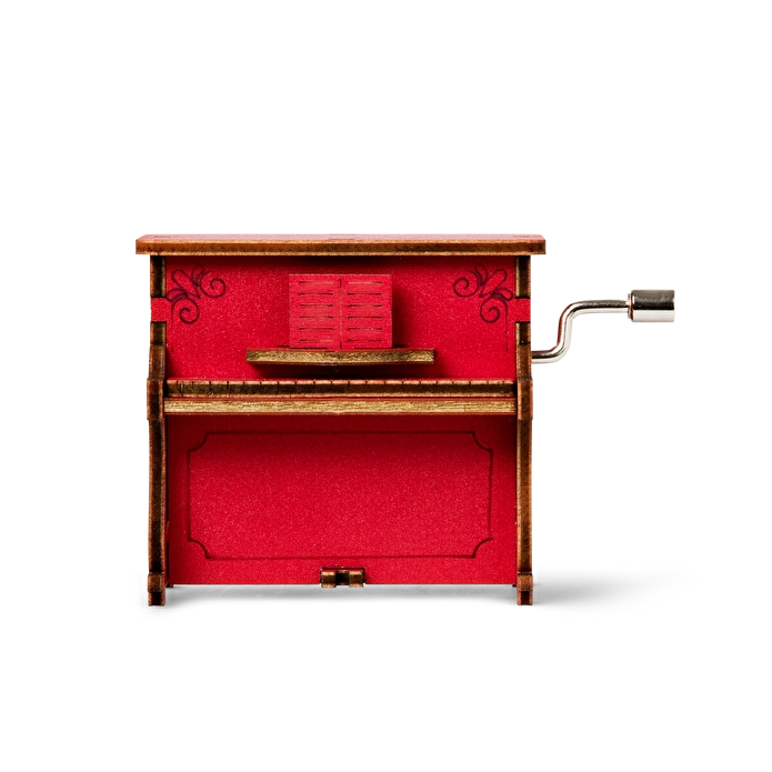 Flying Tiger Copenhagen Yılbaşı Temalı Ahşap Müzik Kutusu