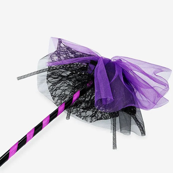 Flying Tiger Copenhagen Mor Cadı Süpürgesi 88 cm x 40 cm