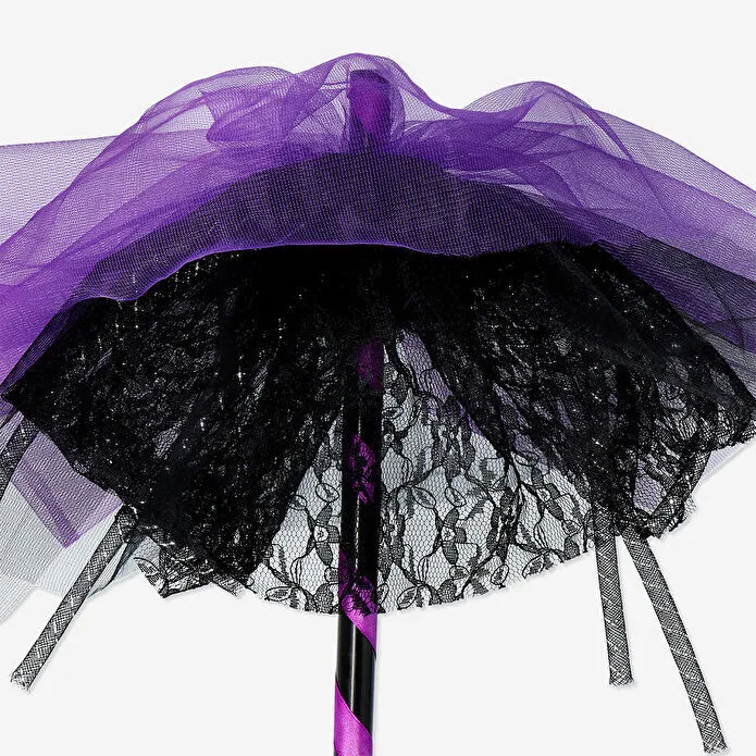 Flying Tiger Copenhagen Mor Cadı Süpürgesi 88 cm x 40 cm